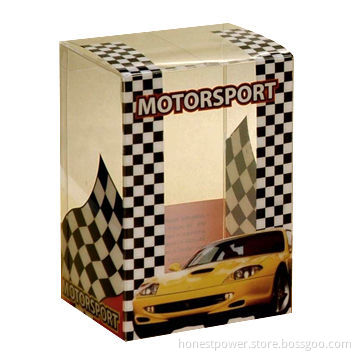 Printed Plastic Folding Box, Offset Printing or Silkscreen Gift Box, Customized Sizes/Logos Welcomed